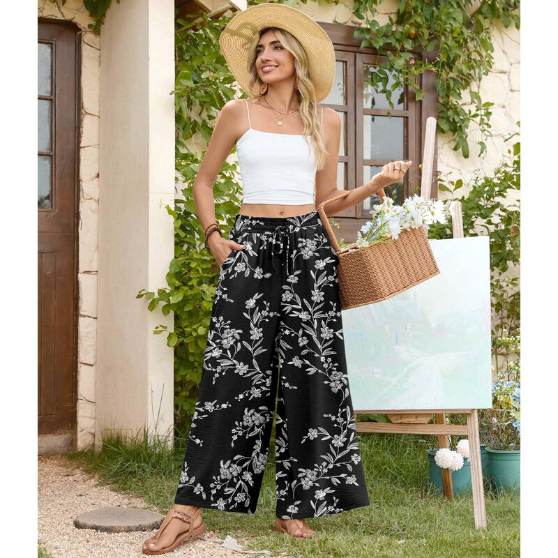 Pantalones Bestbee Palazzo Anchos M image number null