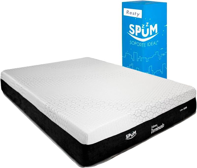Colch&oacute;n en Caja Dormimundo Queen Size Resty Con... image number null