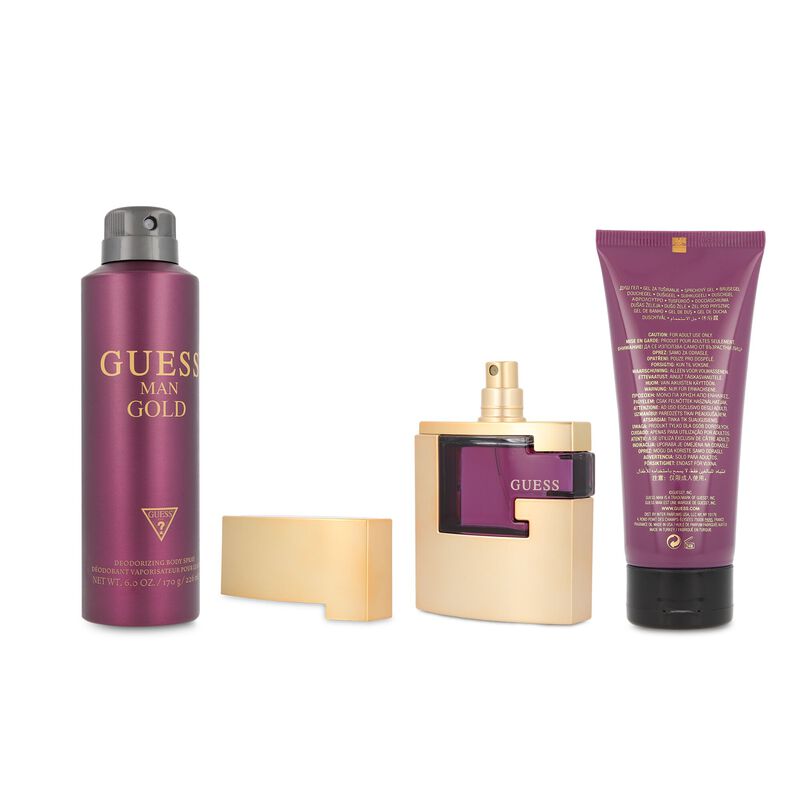 Set Guess Man Gold 3Pzs image number null