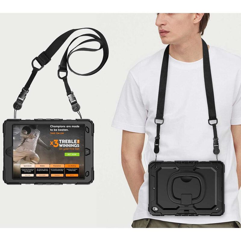 Funda TEKKU HandleD uso rudo para iPad 9 iPad 8... image number null