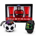 Kit  Perfume Ford Mustang+ Gel De Ducha + Crema De Afeitar + Smartwatch+bocina