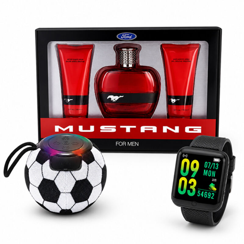 Kit  Perfume Ford Mustang+ Gel De Ducha + Crema... image number null