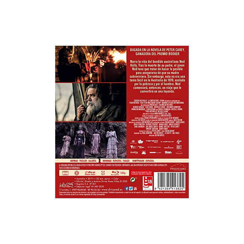 La verdadera historia de la Banda de Kelly [Blu... image number null