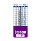 Identificador Vertical &ldquo;badge Buddy&rdquo; De Scrubs And Stuff Llc &ndash; Morado Extra Grande