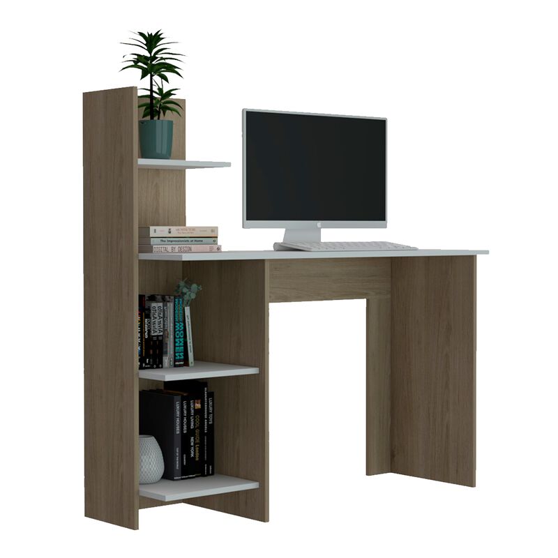 Escritorio Con Repisas Modelo Vilna Color Rover... image number null