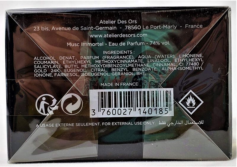 Perfume Atelier Des Ors Musc Immortel, Perfume,... image number null