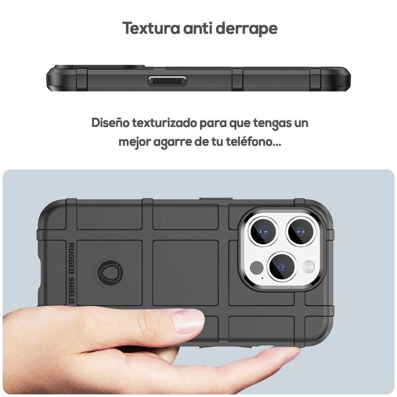 Funda TEKKU Rugged Shield para iPhone 15 PRO MA... image number null