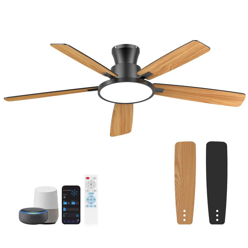 Ventilador De Techo Inteligente Atolit 132 cm W... image number null