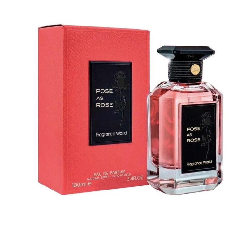 Perfume Fragrance World Pose As Rose Eau De Par... image number null