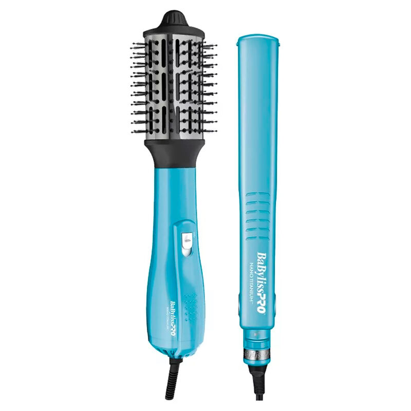 BaByliss Combo de Alaciadora y Cepillo image number null