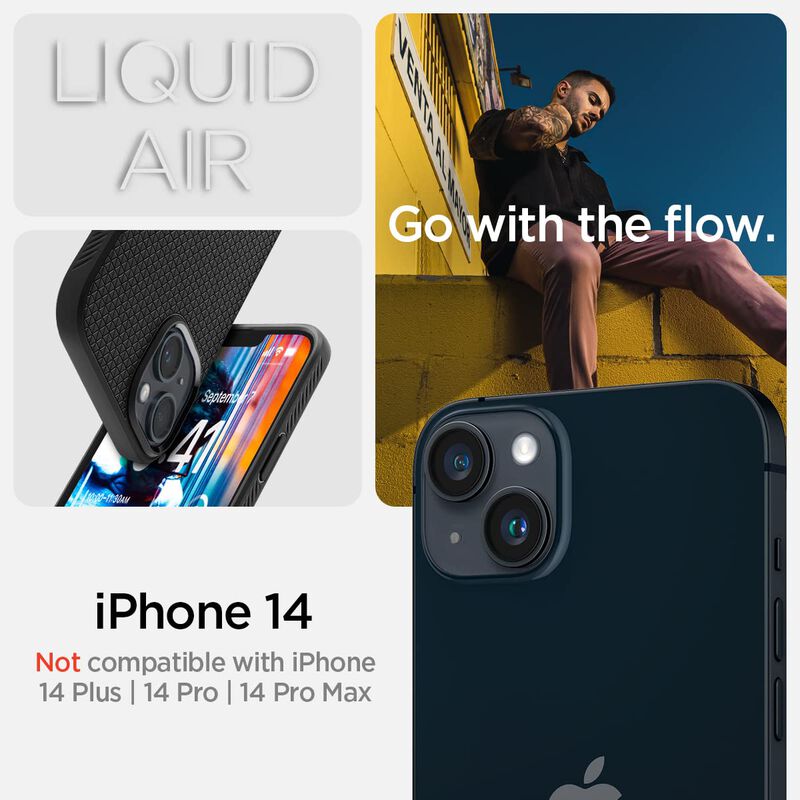 Funda Spigen Liquid Air Para Iphone 14 (2022), ... image number null