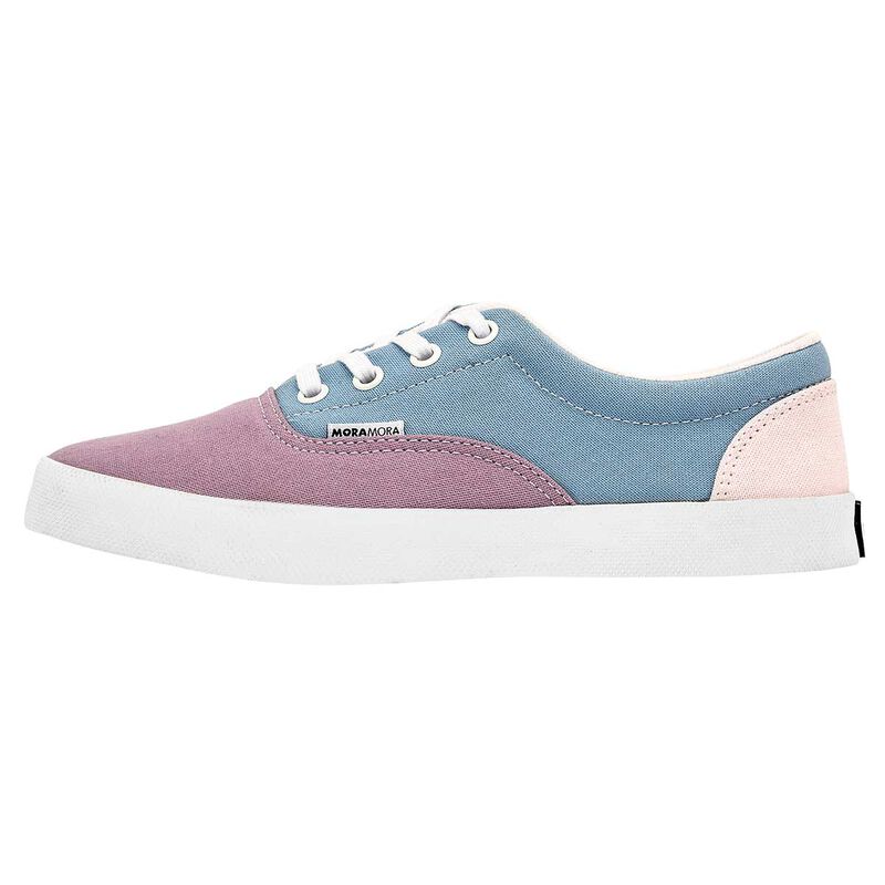 Moramora Tenis urbano para mujer lila azul rosa image number null