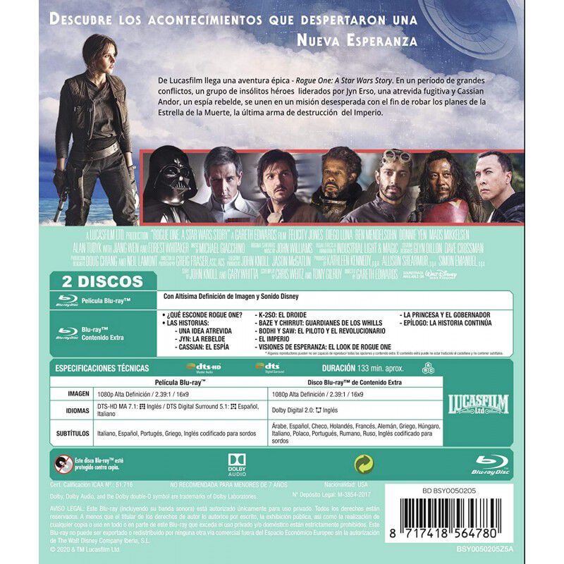 Rogue One: Una historia de Star Wars (Edici&oacute;n r... image number null