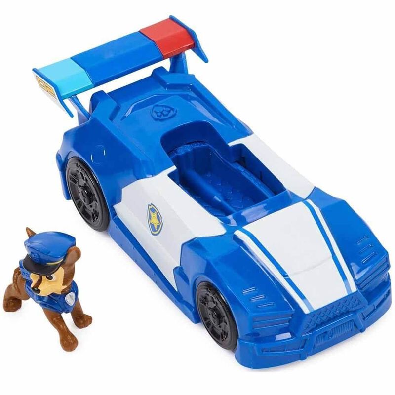 Set De Juguetes Paw Patrol Chase Con Coche Y Mo... image number null