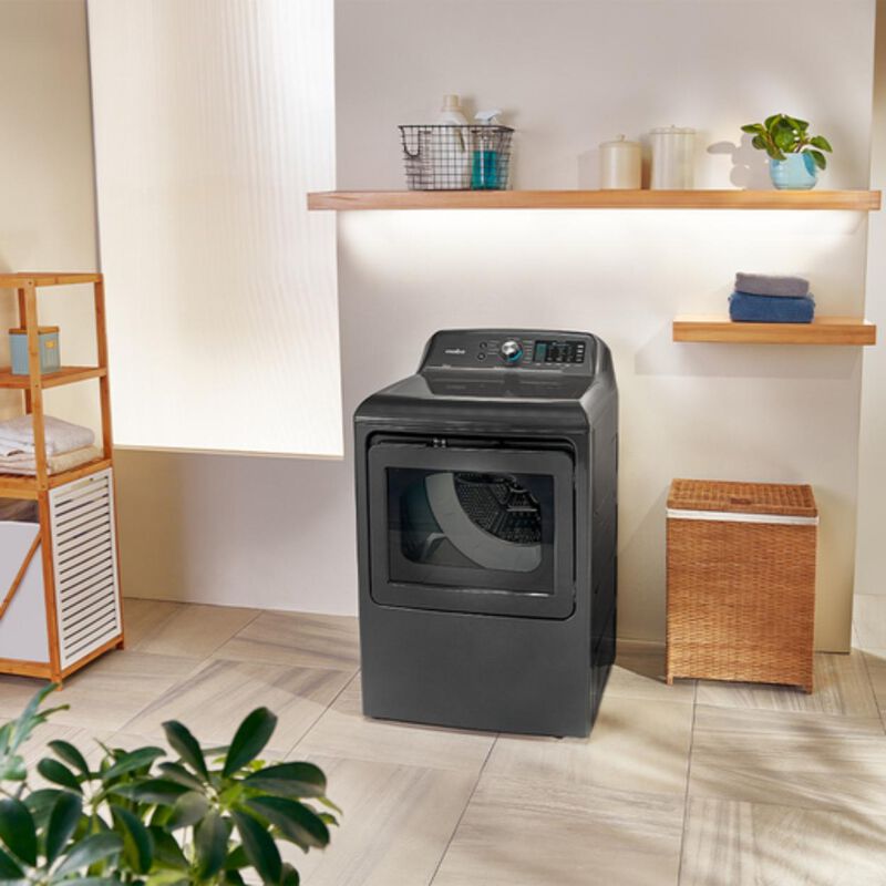 Secadora A Gas Mabe 25kg Negro Smg17s8msdab image number null
