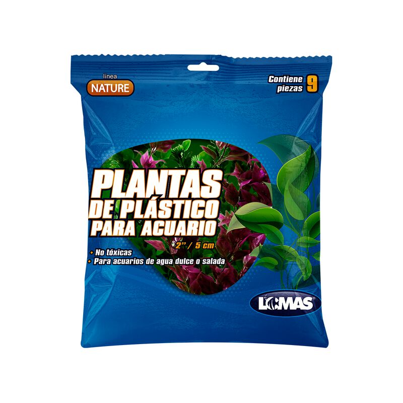 Lomas Plantas De Pl&aacute;stico Surtidas De 5 Cent&iacute;me... image number null