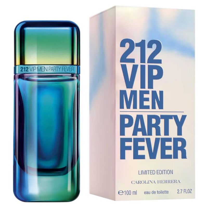 Perfume Carolina Herrera 212 Vip Men Party Feve... image number null