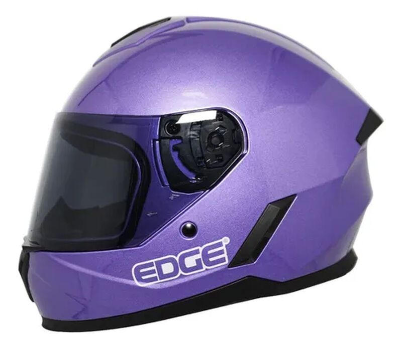 CASCO PARA MOTO LILA JUVENIL EDGE DOT/ECE image number null