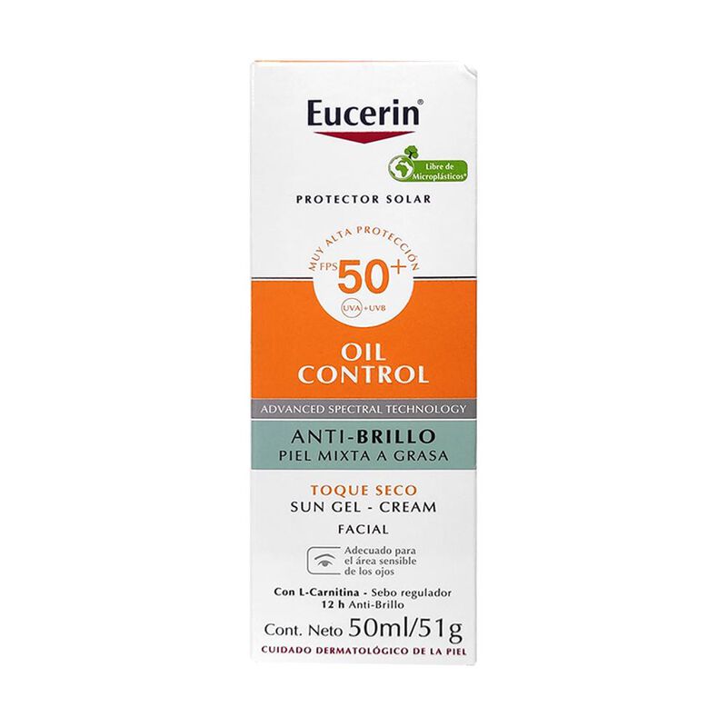 Eucerin Oil Control Fps50+ Toque Seco 51 G image number null