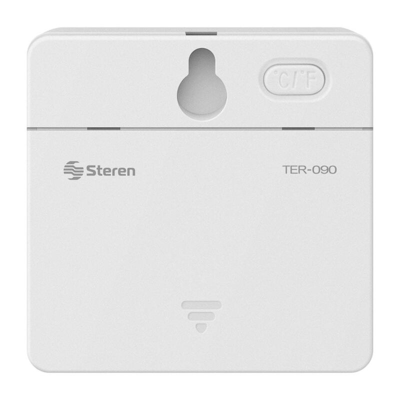 Mini term&oacute;metro digital con sensor de humedad (... image number null