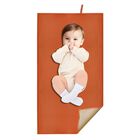 Almohadilla Cambiadora Bewdio 42x75 Cm Naranja Port&aacute;til