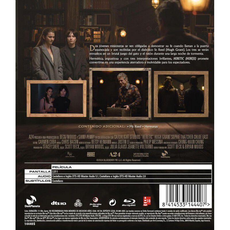 Heretic (Hereje) [Blu-ray] (2024) Heretic image number null