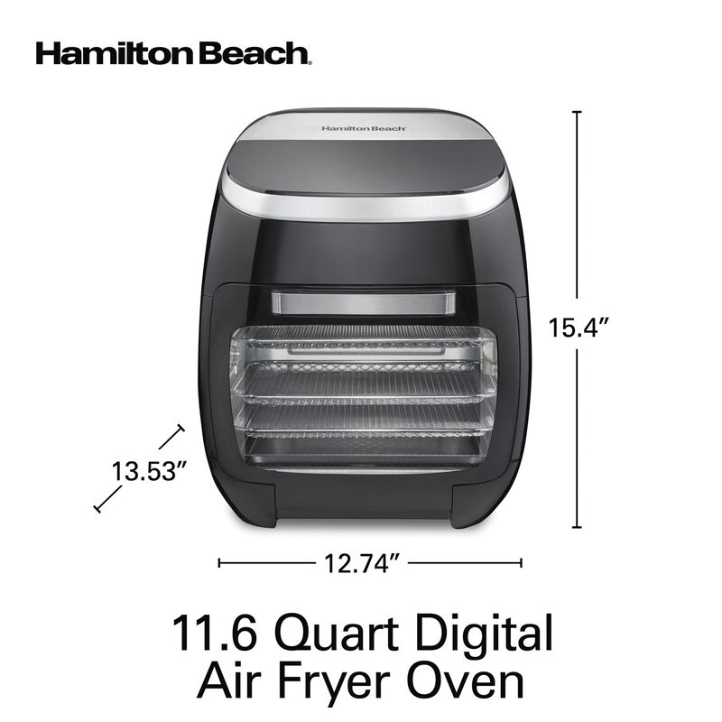 Horno freidora de aire digital, 11 Lt Hamilton ... image number null