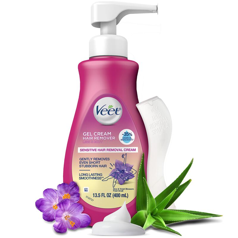 Depiladora Veet Gel Crema Depilatoria Sensitive... image number null