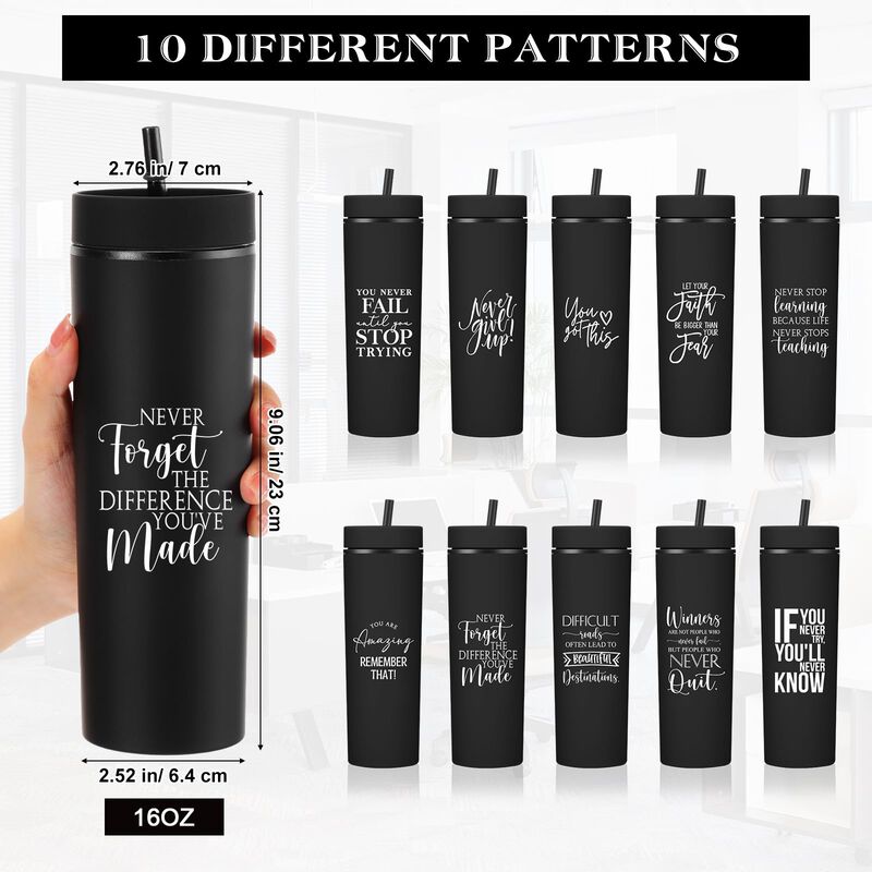 Vaso T&eacute;rmico Tioncy Pack De 10 (16 oz, 21 &times; 7 c... image number null