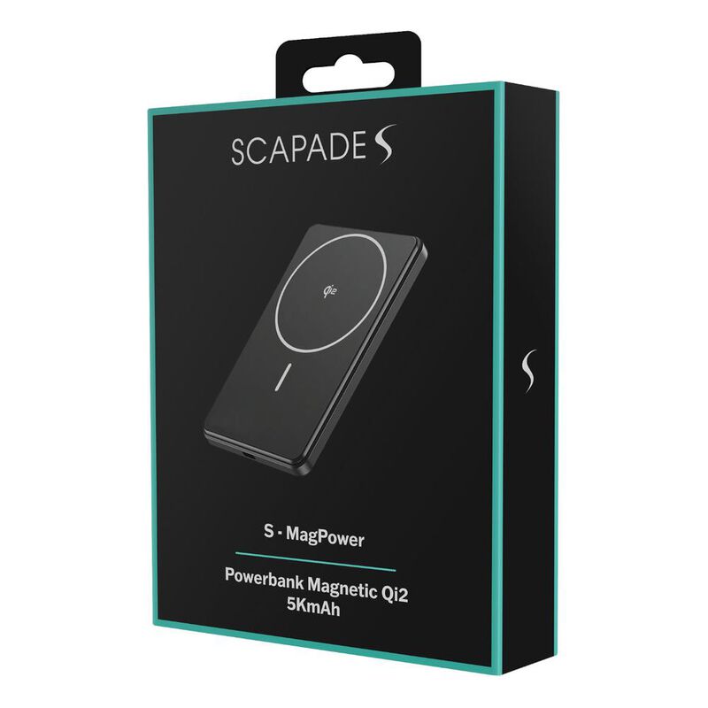 Power Bank MagSafe Qiu 5mA Scapade Negro image number null