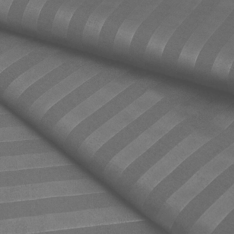 Juego de Sábanas Tacto Seda Kin Size Gris image number null