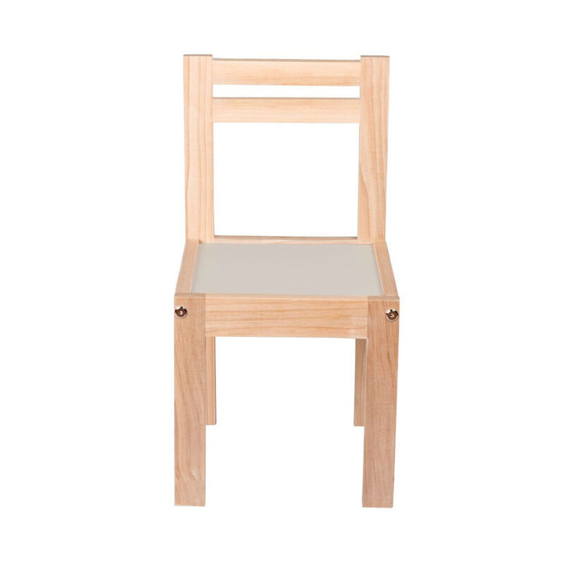 Silla de Madera Nórdica Barnizada para Niños - ... image number null
