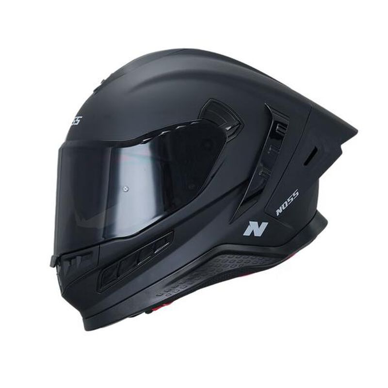 Casco Noss Ns-806 Cerrado S&oacute;lido Negro Mate Xxl image number null
