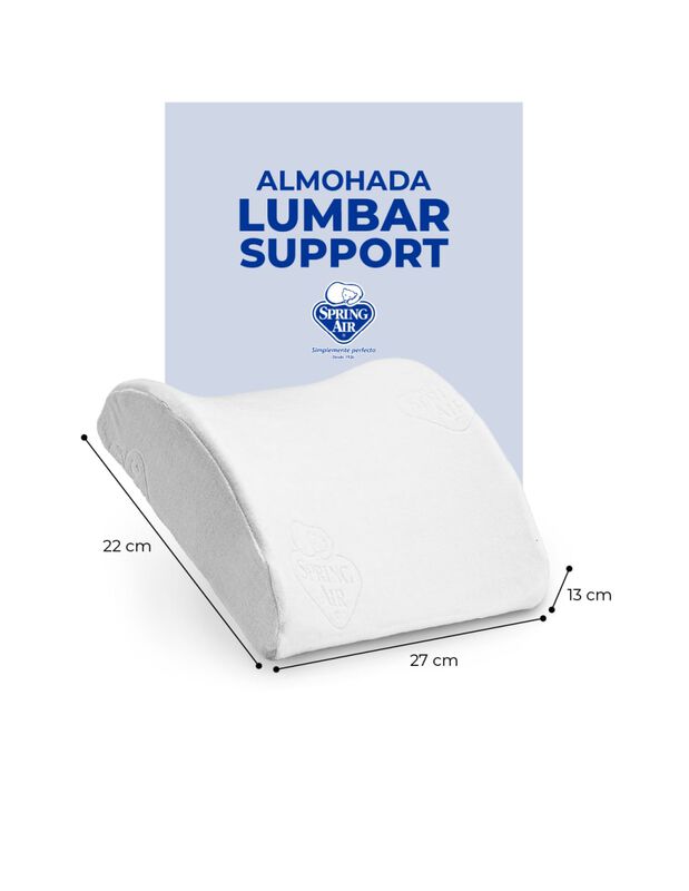 Almohada Ergon&oacute;mica Lumbar para Espalda Baja image number null