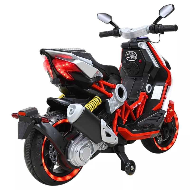 Motocicleta El&eacute;ctrica Montable Para Ni&ntilde;os Luces... image number null