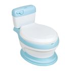 Bacinica Ba&ntilde;ito Entrenador Ni&ntilde;os Ba&ntilde;o Asiento Acojinado Azul Little Monkey