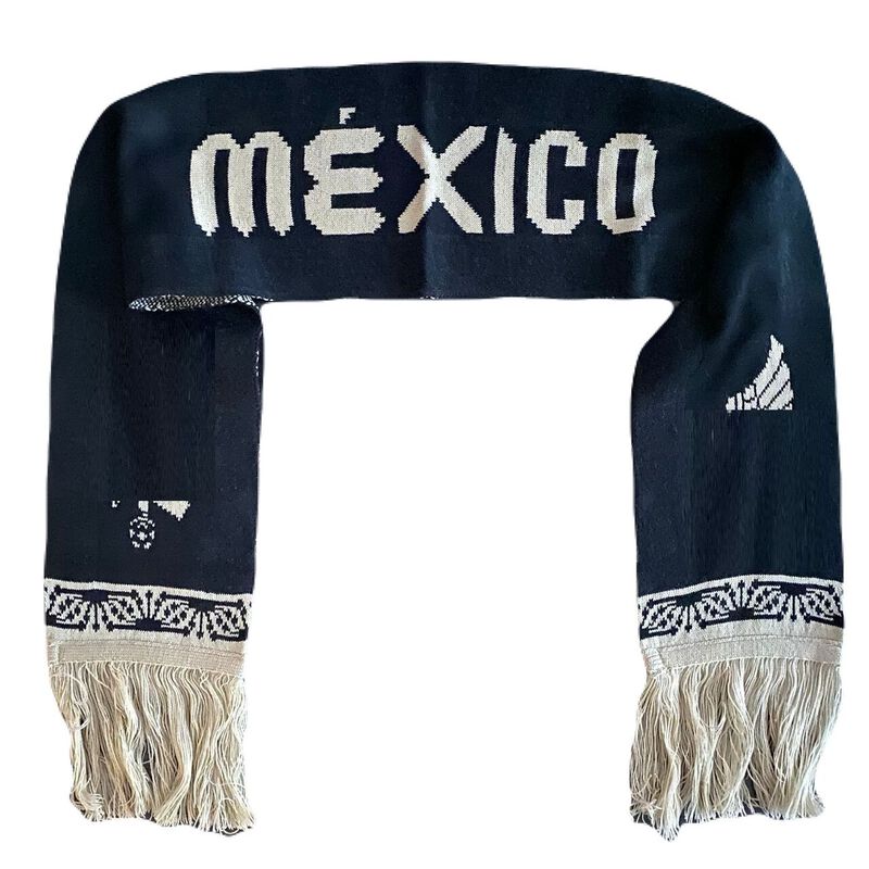 Exclusiva! Bufanda Mexico Futbol Negra image number null