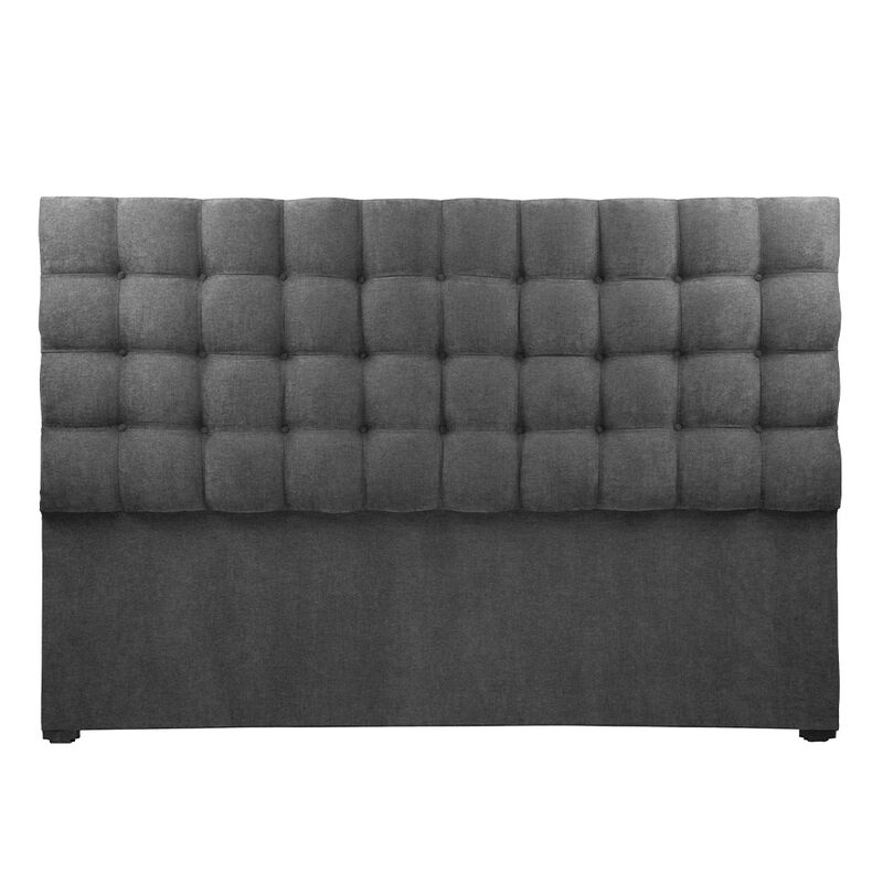 Cabecera King Size Trinity Slip Gris Oscuro image number null