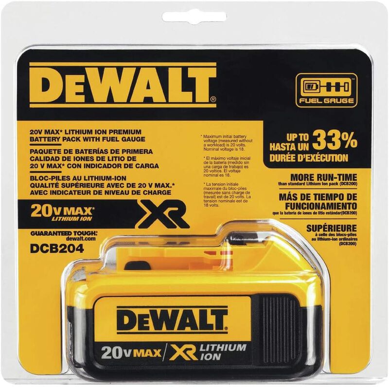 Bater&iacute;a Dewalt Dcb204 20v Max Xr 4.0ah Original... image number null