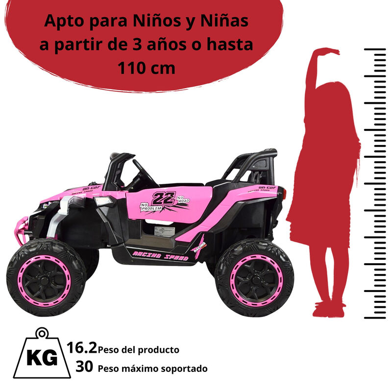 Montable Electrico Speed para Ni&ntilde;os Control Rem... image number null