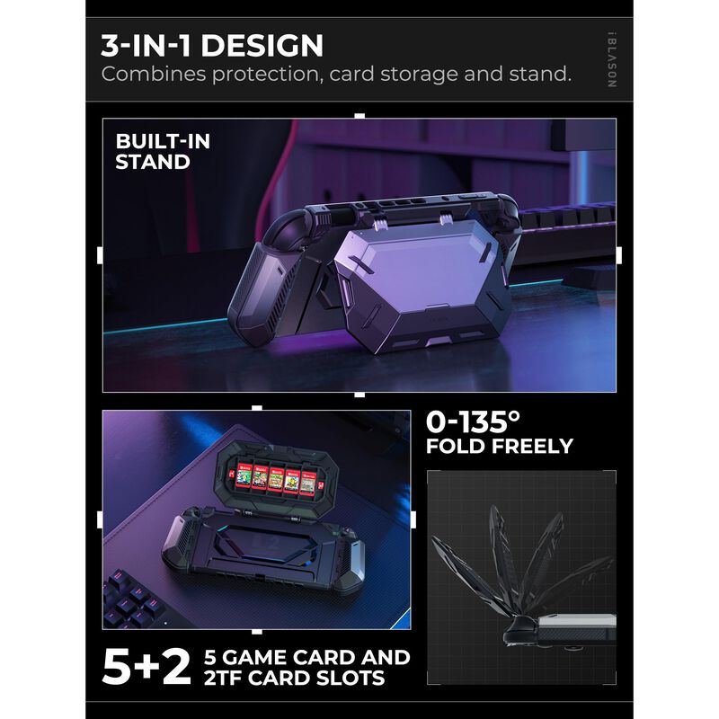 Funda I-Blason con Soporte para Nintendo Switch... image number null
