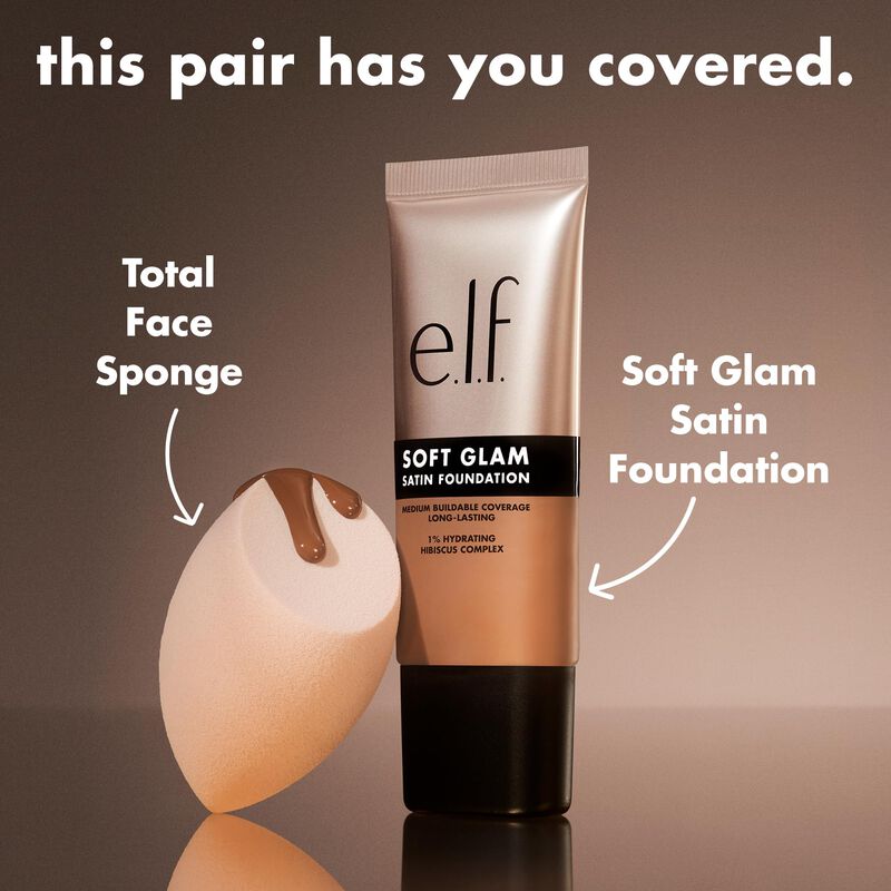 Foundation E.l.f. Soft Glam, Cobertura Media, 2... image number null