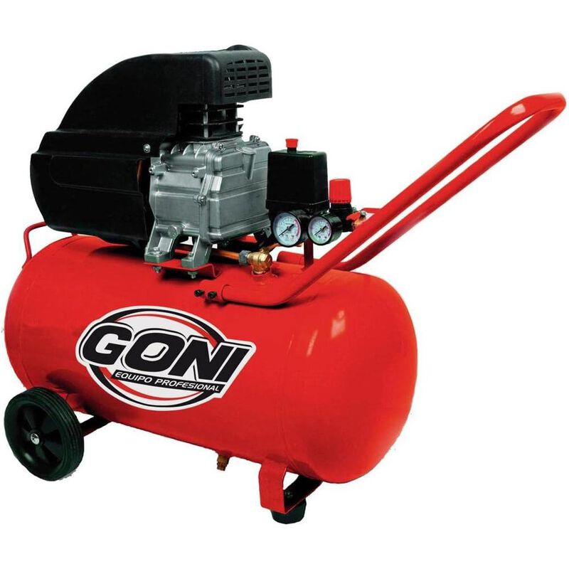 Compresor Goni 3.5hp 50l Lubricado Industrial A... image number null