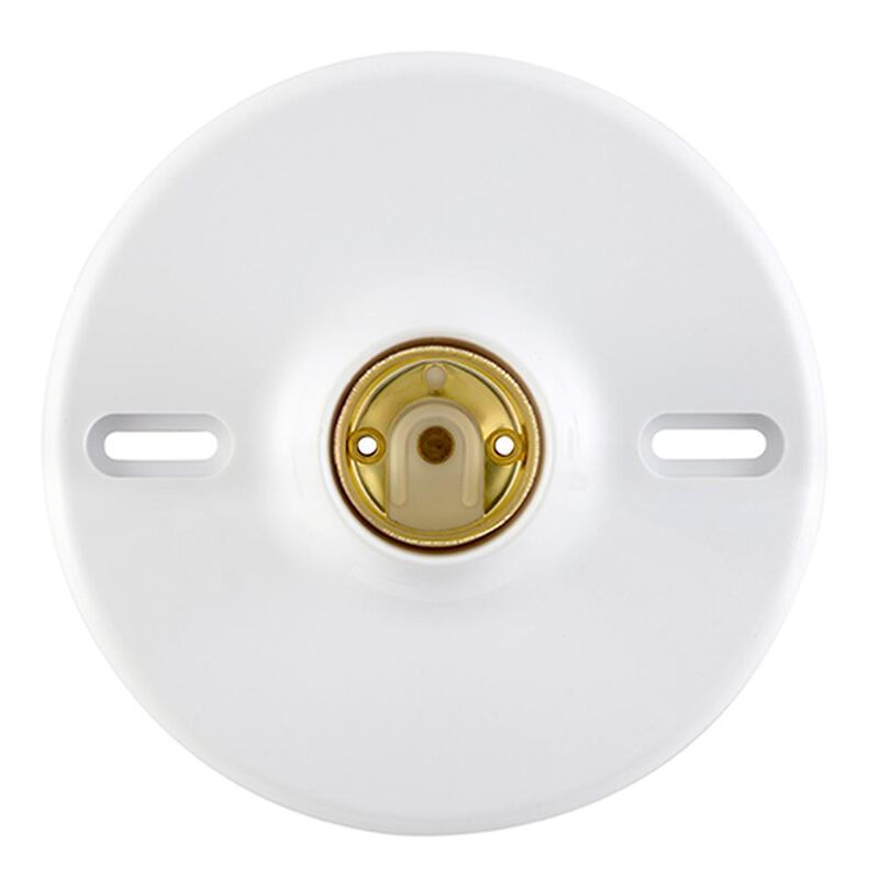 Portal&aacute;mpara de policarbonato redondo 102 mm image number null