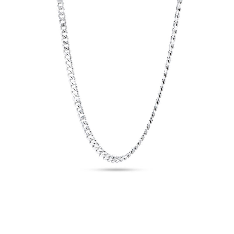 Cadena Plata Blanca 925 50cm 5mm image number null