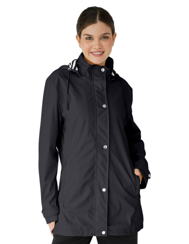 Chamarra Impermeable Casual Ligera Mujer image number null