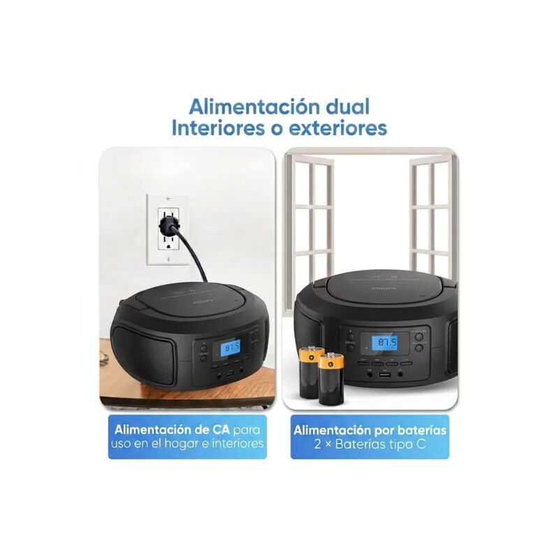 Grabadora Reproductor Cd/mp3 Bluetooth Philips ... image number null