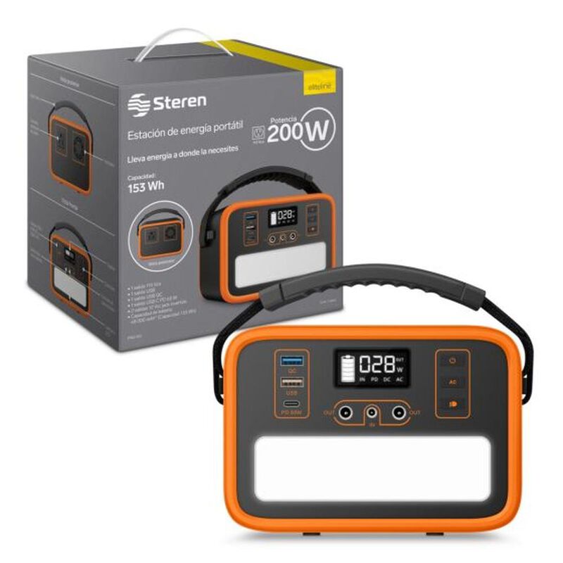 Estación de energía portátil de 153 Wh con inve... image number null