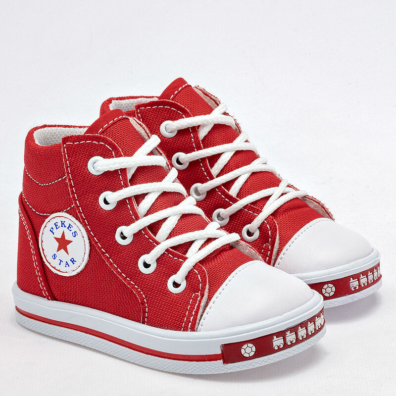 Chaparrin Tenis para beb&eacute; ni&ntilde;o rojo image number null