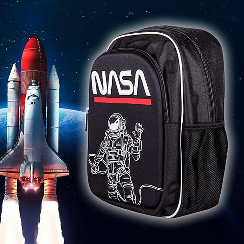 TechZone Mochila Escolar NASA con Astronauta 3D... image number null
